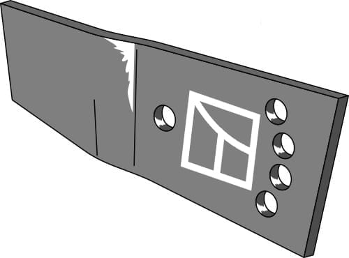 BL31348 Streichblech Verlängerung R - passend zu Grégoire Besson	172348