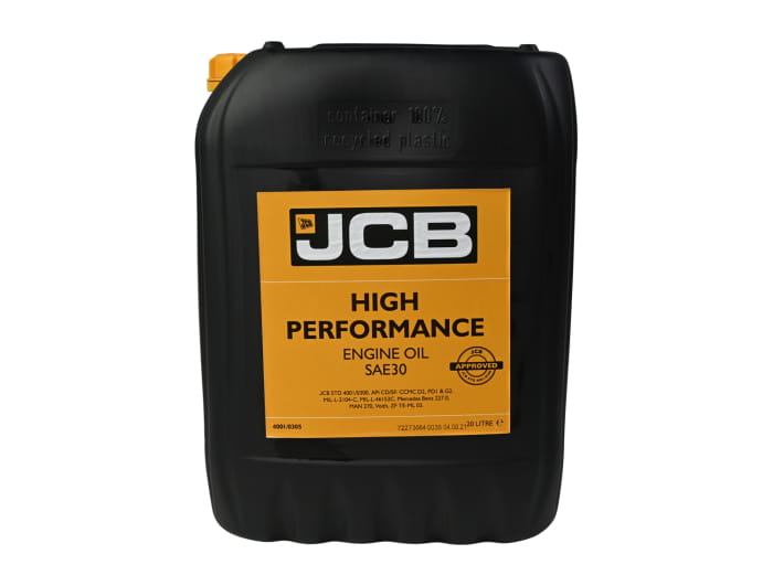 JCB High Performance Motoröl SAE30 - 20L Kanister