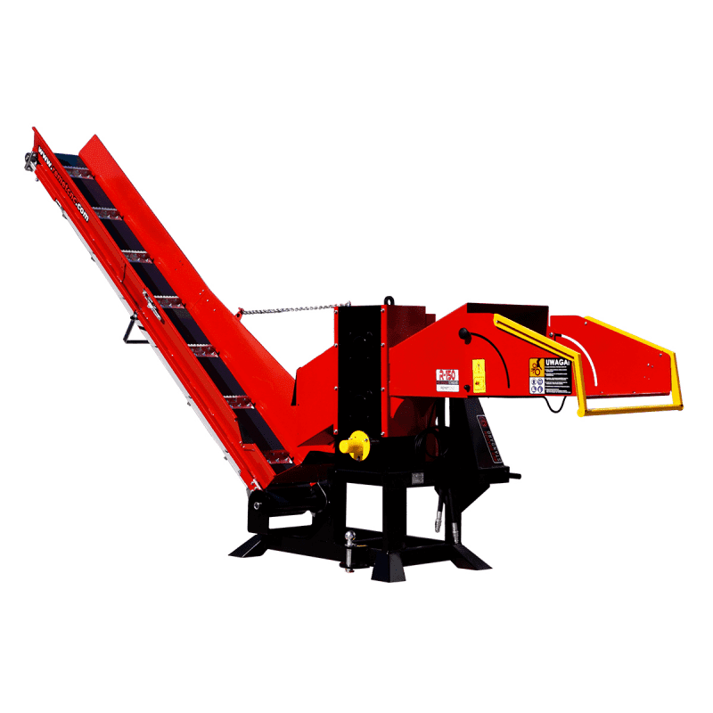 Holzhacker R150 mit Förderband 3 m