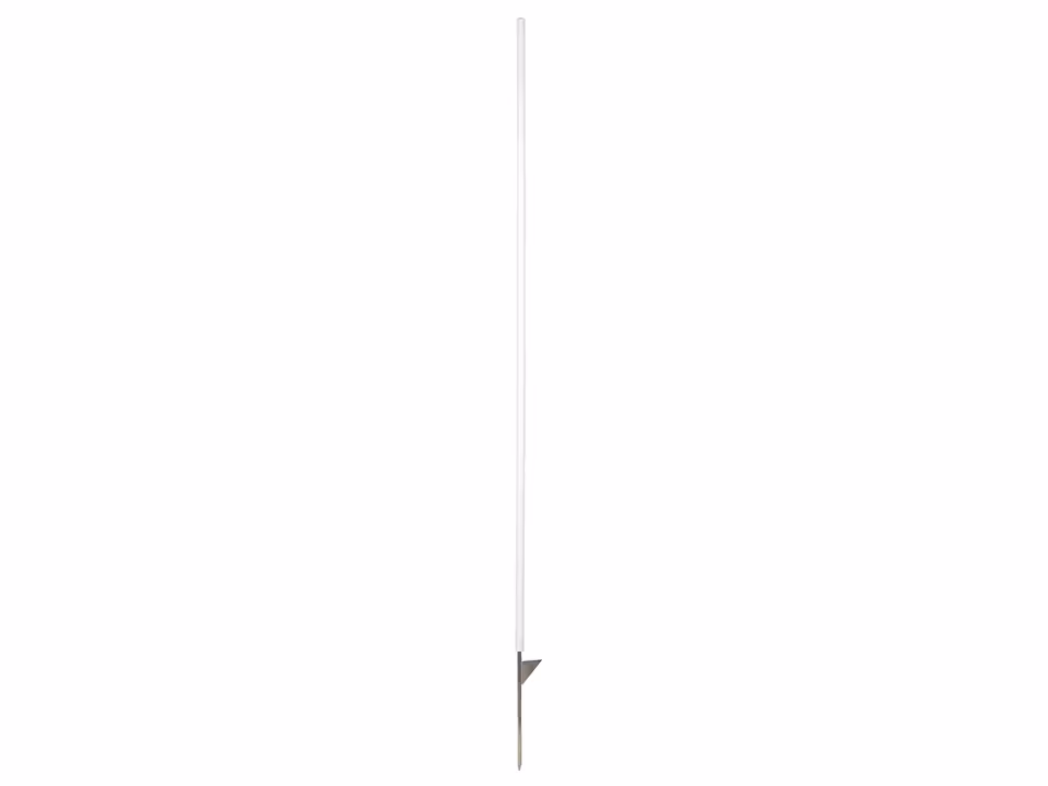 10x Kunststoffpfahl 158cm incl. Bodennagel