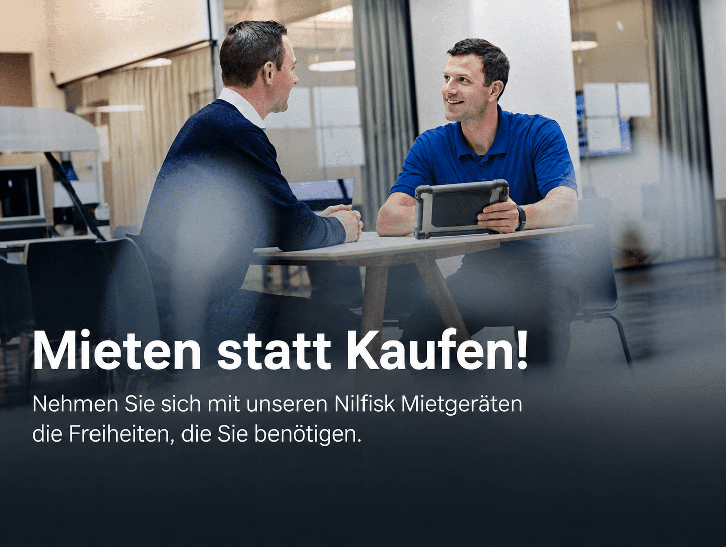 Nilfisk Mietmaschinen | Flexible Kurzzeit- & Langzeitmiete für Reinigungsmaschinen | Full-Service Mietlösung für Industrie & Gewerbe