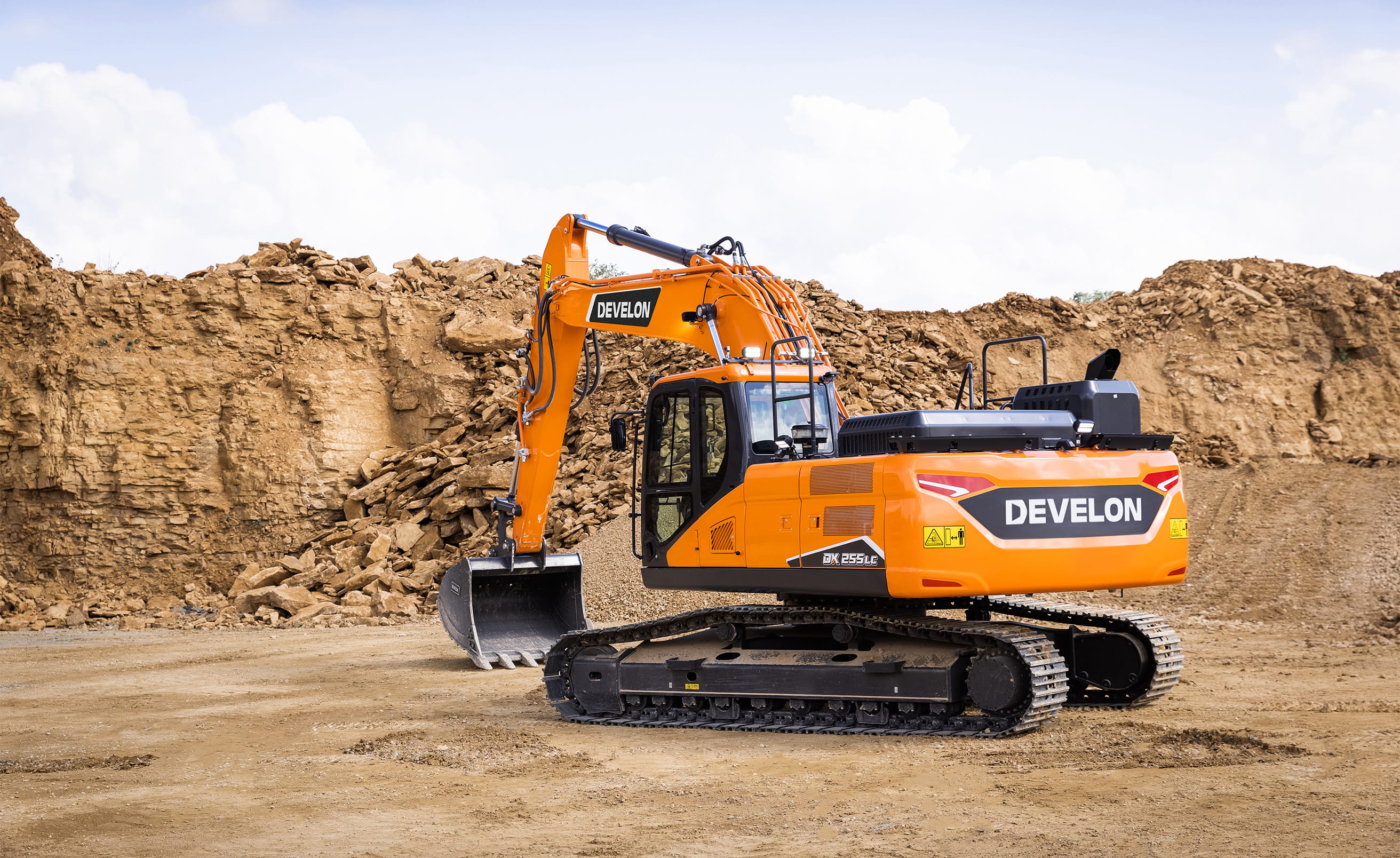 Raupenbagger Develon DX255LC-7