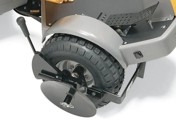 Stiga front mower lawn edge trimmer