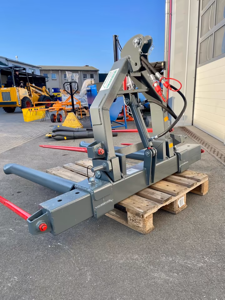 Bale fork 1450 mm hydraulically foldable – bale transport fork Cat. 1/2 & EURO