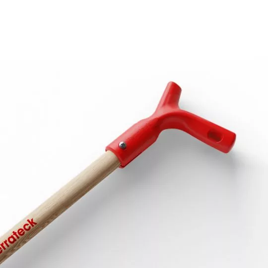 Poignée ergonomique pour perches en bois – accessoire professionnel pour un travail du jardinage efficace et sans effort pour le dos