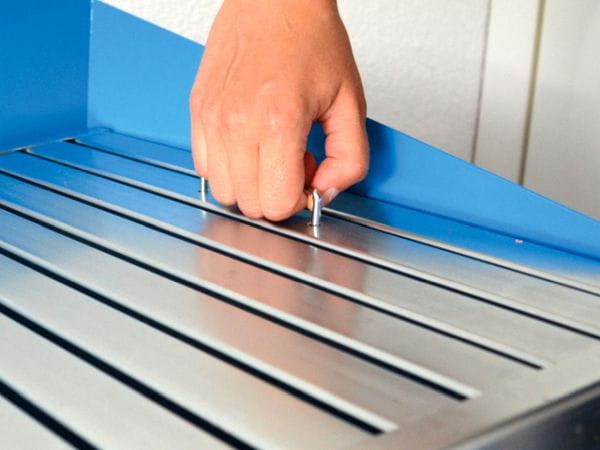 IBS Mobiler Teilereinigungswagen für Werkstatt & Industrie – Fahrbarer Pinselwaschtisch bis 100 kg Traglast