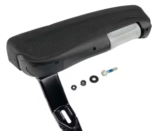 GRAMMER Right Armrest 60x320mm - MSG 65, MSG 75, MSG 83, MSG 93