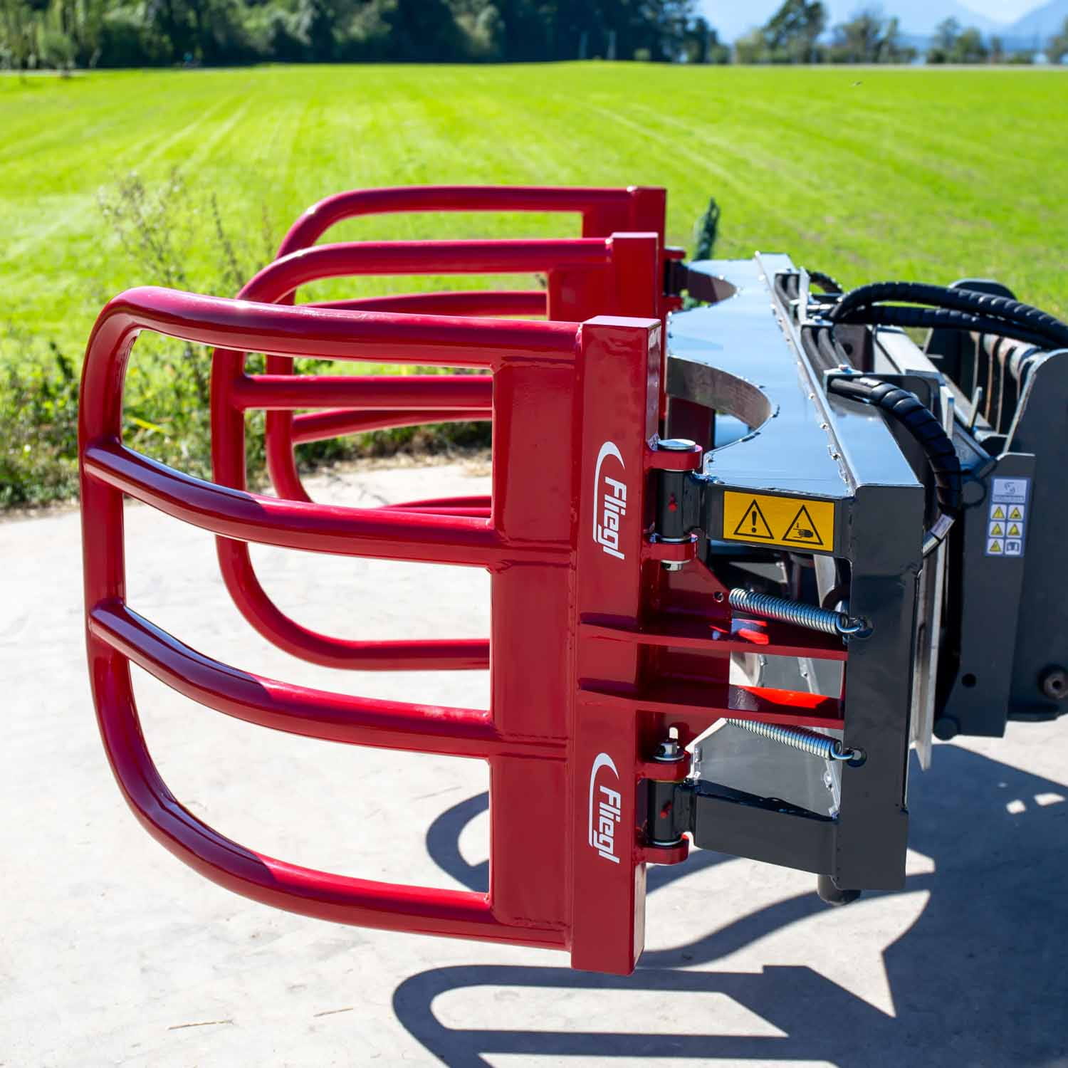 Fliegl Ballenzange Duplex – Rundballenzange 1000–1700 mm für Silage, Heu & Stroh