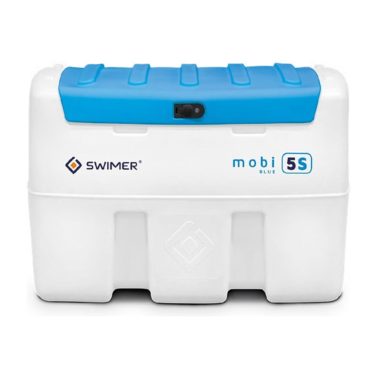 Kühlbox, tragbarer Kühler, Eisbox, 5S, blauer Deckel