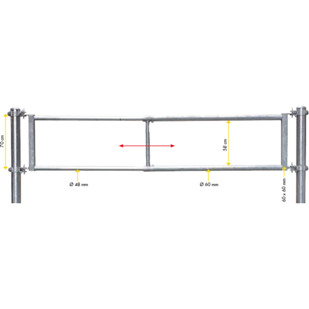 Patura Partition R2 - 350-520cm