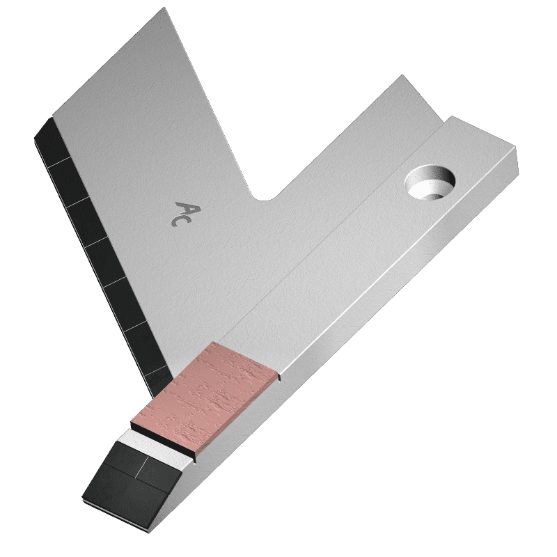 BL40862 MEIßEL passend für AGRISEM ohne Vorderkante Rechts2012-331CBT