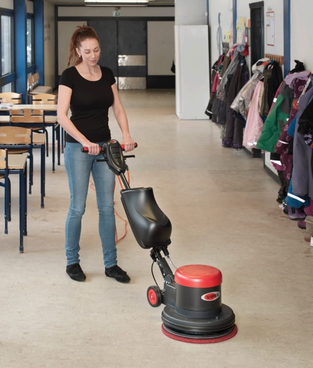 Nilfisk LS 160 polishing machine - Low-speed for hard floor cleaning