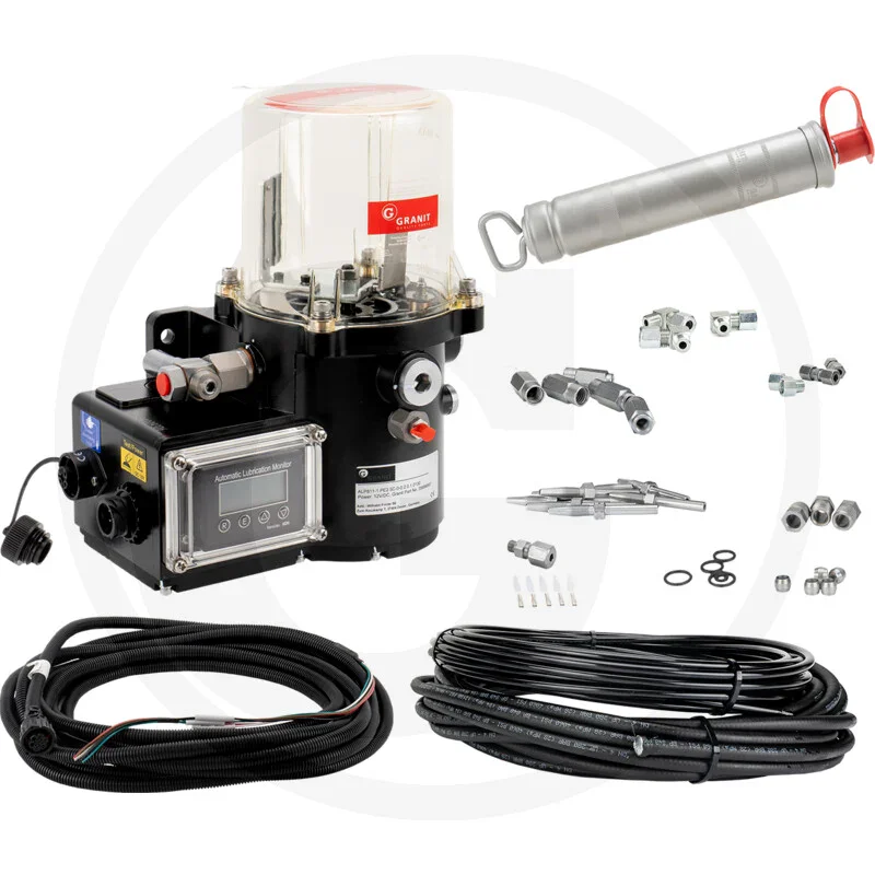 Zentralschmieranlage komplett, progressiv -  Minibagger bis 3,5 t