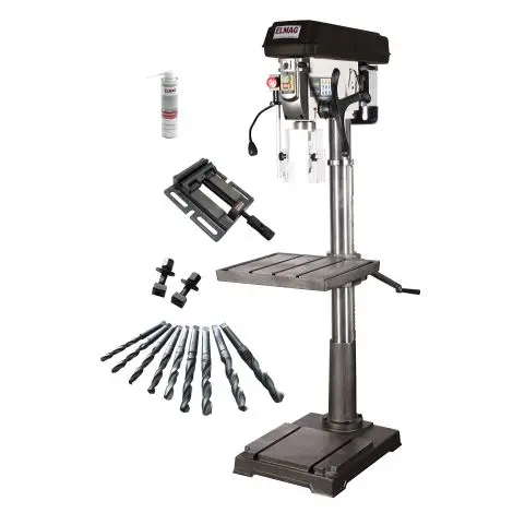 Bohrmaschine, Werkzeugständer, Bohrständer, Bohrer-Set, Werkstattgerät