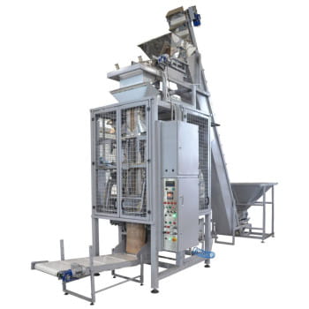Automatic weighing, dosing and packaging machine with a 2–50 kg dosing range – high-performance system for bulk materials