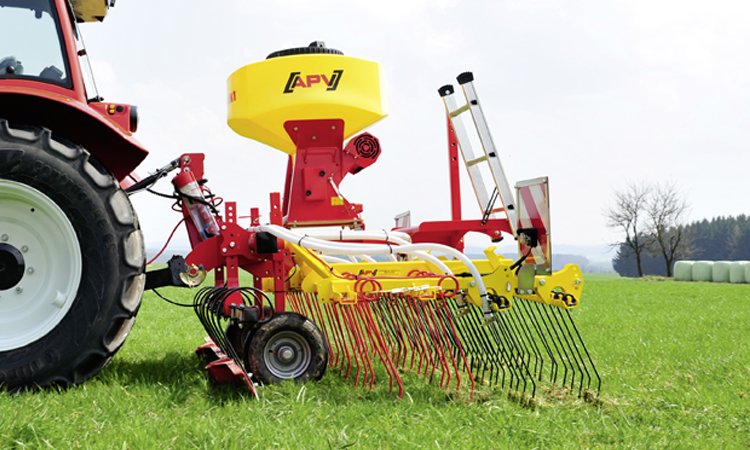 Tractor, Ackergerät, Saatbeet, Gelb, Grün