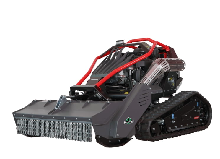 Herkules Raupen Schlegelmäher mit Fernsteuerung – Profi Böschungsmulcher 100 cm Arbeitsbreite