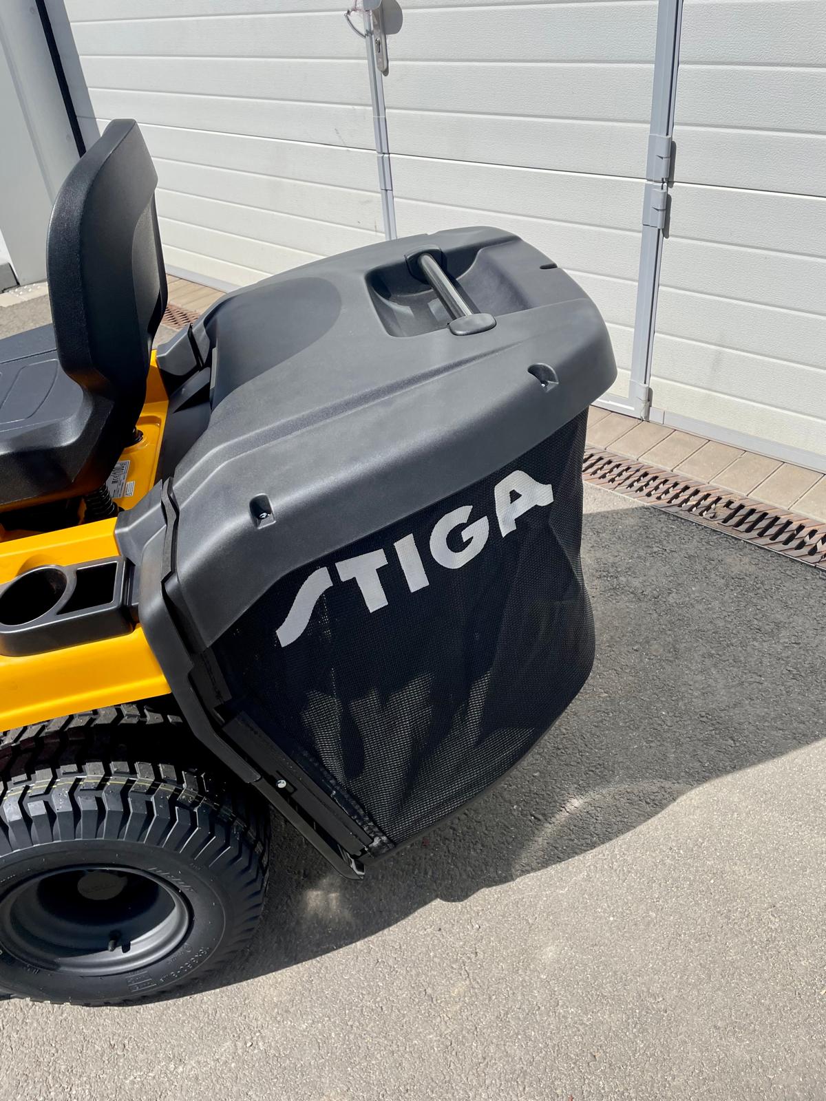 Stiga Estate 384 SE Rasentraktor – 84 cm Schnittbreite, Hydrostat, 200L Fangkorb