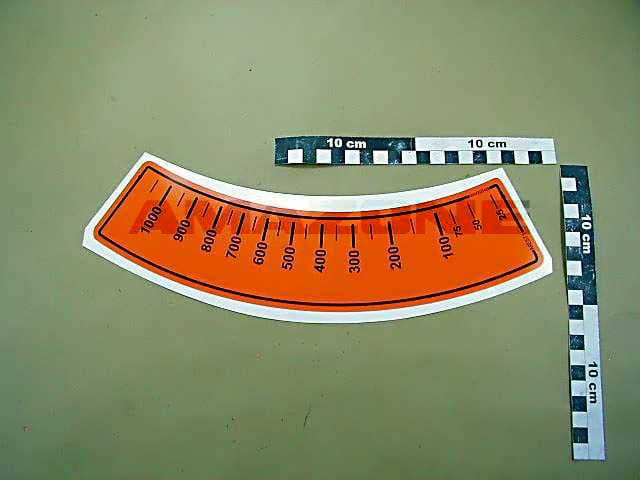 curved ruler, orange measurement, scale graph, measurement tool, fabric gauge