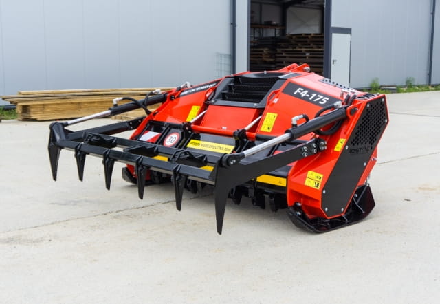 Remet CNC Forestry Mulcher F4-175 – Professional Mulcher 1750 mm | Forestry & Land Reclamation