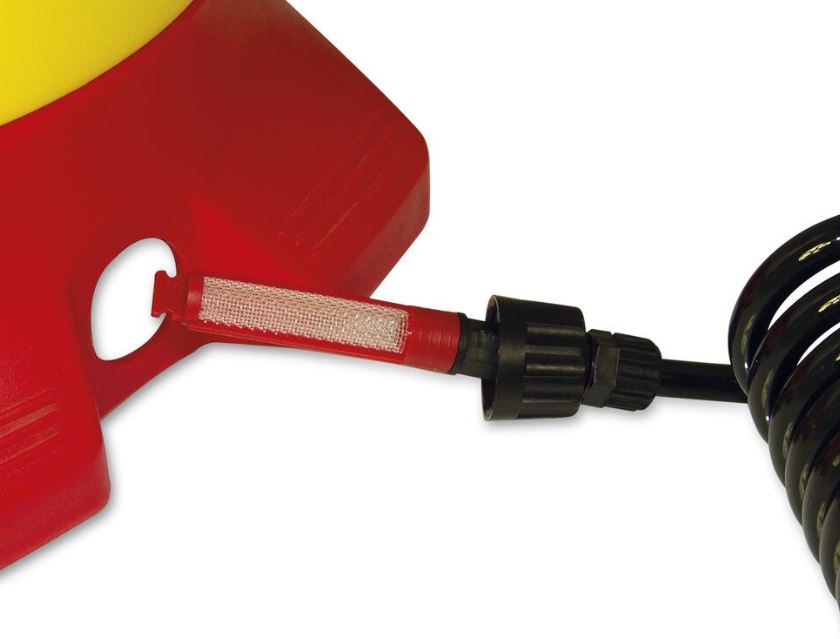 MESTO 3270TP 10L pressure sprayer with transport trolley for disinfection against foot-and-mouth disease