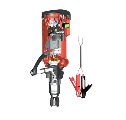 Pressol PREMAxx Axialradpumpe 35 l/min 12V Diesel Heizöl Fasspumpe mit Abgreifklemmen
