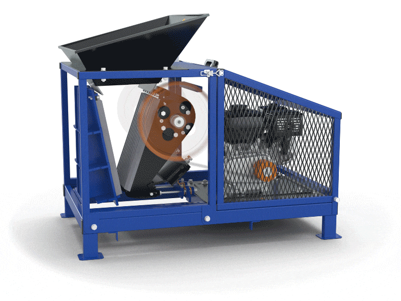 Backenbrecher B300 – 13 PS Benzinmotor | Beton- & Steinbrecher Profi