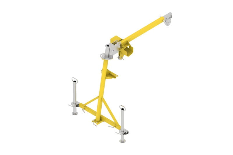 Crane for timber trailer IB 1200 – Forestry crane 300 kg lifting capacity