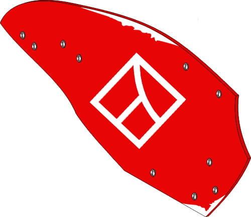 BL30806 Streichblech-Hinterteil 14“-16“ R - passend zu Kverneland KK063212