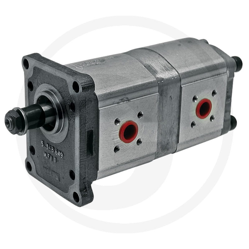 Doppelpumpe 19 + 14ccm3 - passend zu Case IH 1594, 1694 / David Brown 1690
