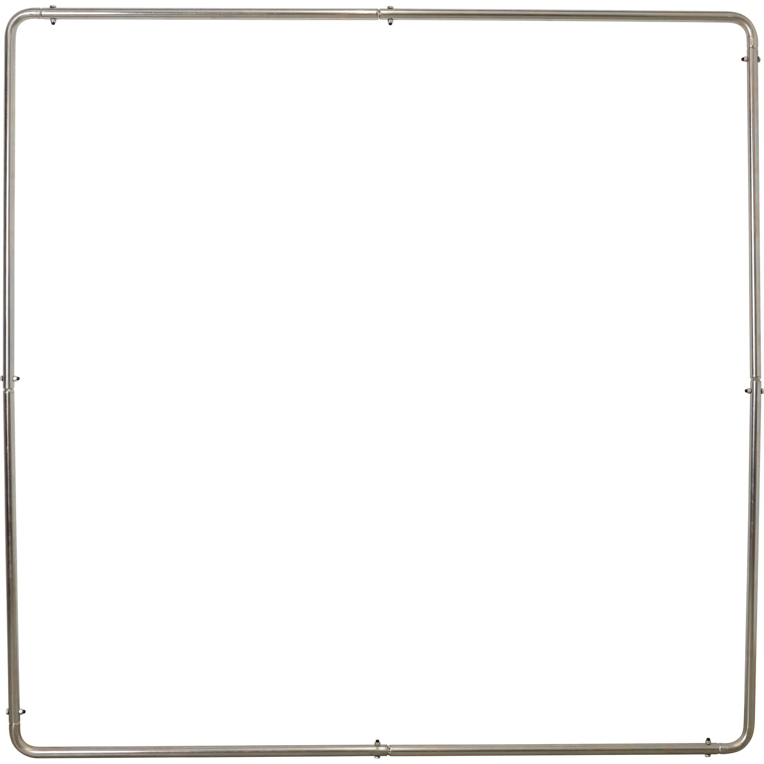 Rahmen für Futtersparnetz 181x181 cm – Bausatz für quadratische Großraufen