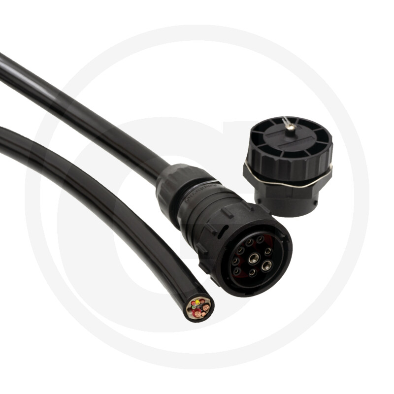 ISOBUS (IBIC) cable 10.0 m | 10.0 mm² | 9 pins - plug + open end
