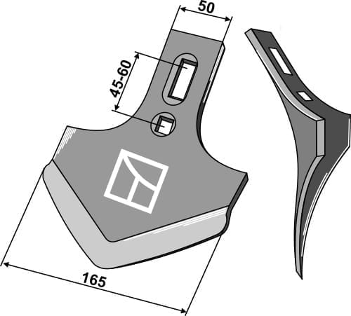 BL101.40.008 Breitschar 210mm - universal