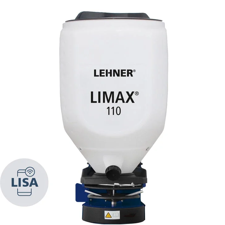 LEHNER LIMAX® 110 mit LISA App – 12V Schneckenkornstreuer bis 30 m