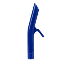 BL10851 Auslaufkrümmer Ø 18 mm a-PE-blau