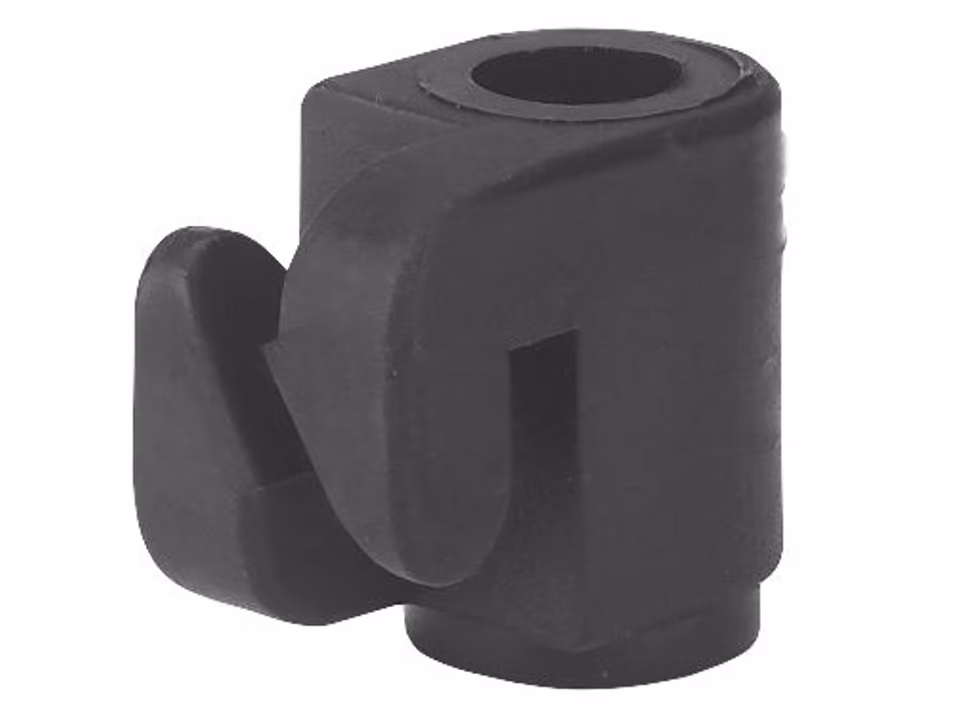 100x Nagelisolator zum Einhängen v.Litze + Draht