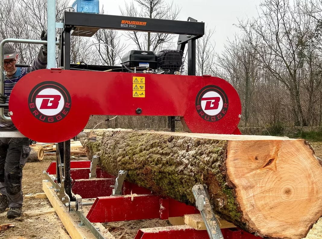 BRUGGER Sägewerk / Blockbandsäge BS31 PRO