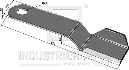 BL27983 Messer - linke Ausführung