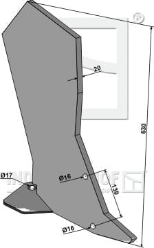 BL28928 Tiefenlockerer-Zinken „Flatliner“