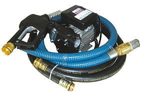 Zuwa Diesel / Biodiesel Betankungsset 230V / 72 l/min - mit Saugschlauch