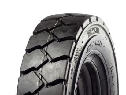 Gabelstapler Reifen BKT 5.00 - 8 10 PR, TT, POWER TRAX HD FORKLIFT INKL. SCHLAUCH+WB, (5.70 - 8)