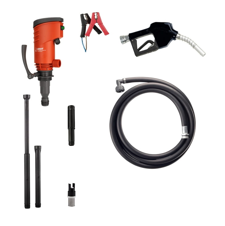Pressol PREMAxx Axialradpumpen Set 24V 35 l/min Diesel Heizöl mit Automatik-Zapfventil ZVAD