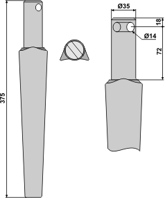 BL6116 RH30 Kreiseleggenzinken