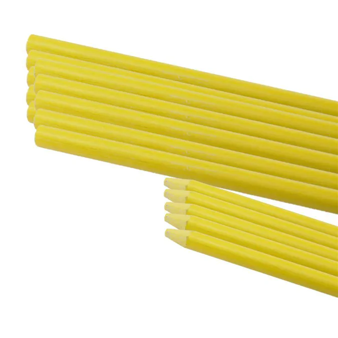 25x Fiberglaspfähle 160 cm GFK – Weidezaunpfähle flexibel & bruchsicher