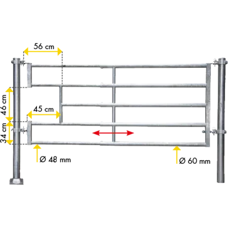 Patura Gate / Pool Partition R5