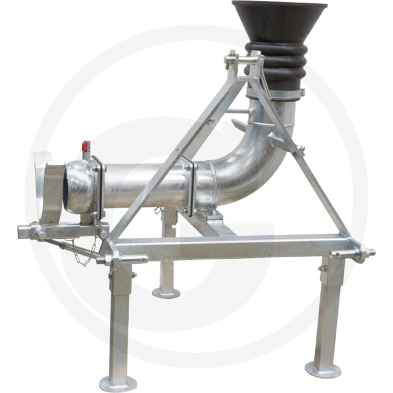 Andockstation 6" System Bauer für Gruben | Verzinkt | KAT 2