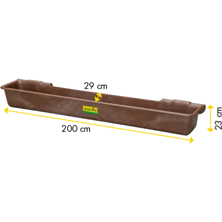 Patura Kunststoff-Langtrog, 100 l, zum Einhängen