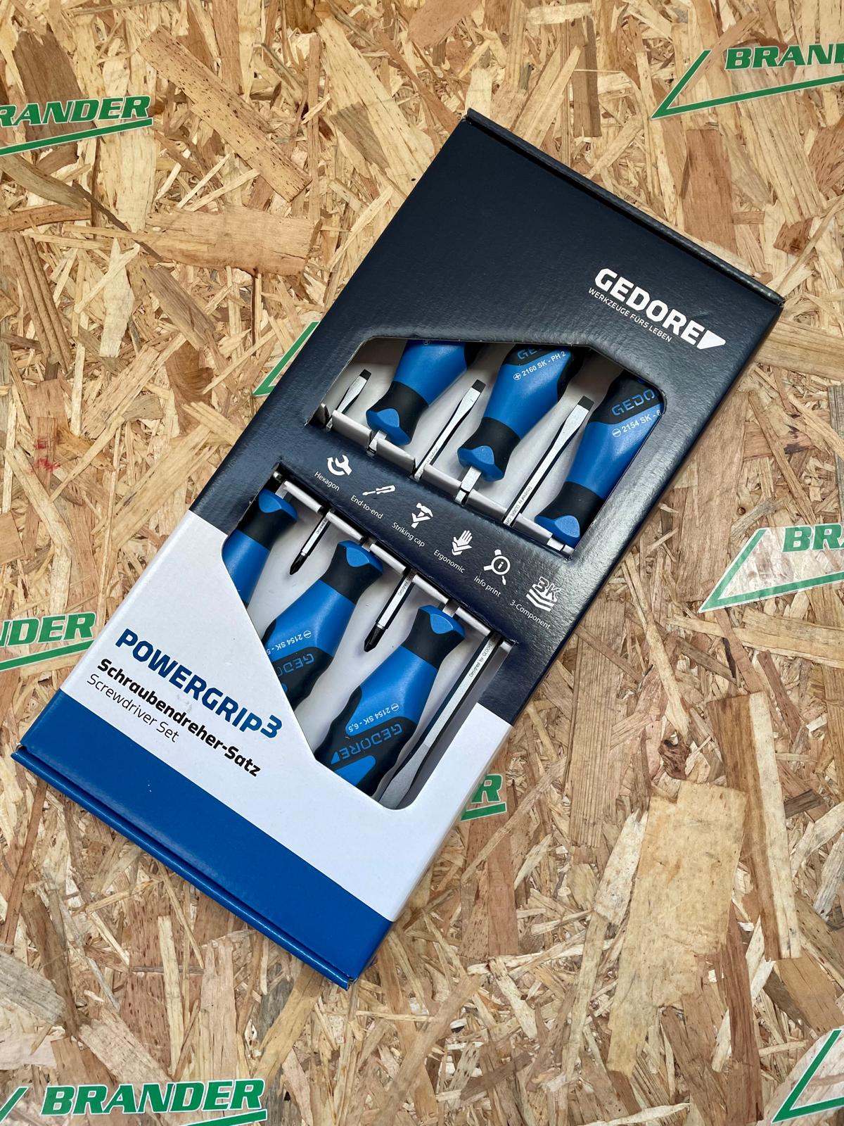 GEDORE 3K-Schraubendreher-Satz - 6-teilig