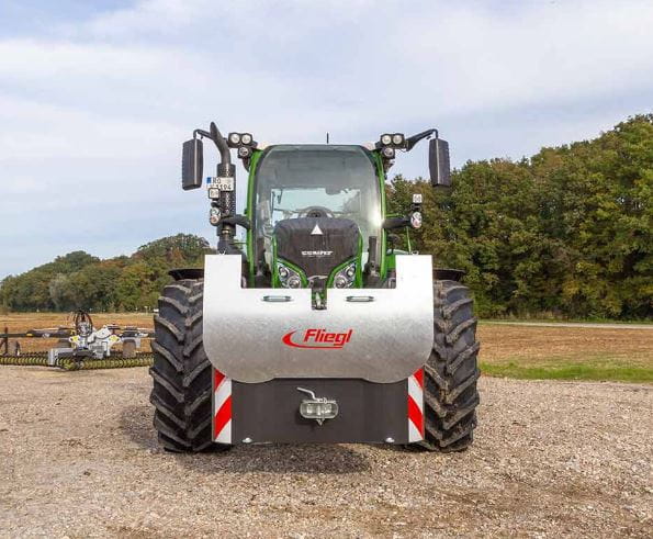 FLIEGL Frontgewicht 1000kg mit Werkzeugbox - KAT 2