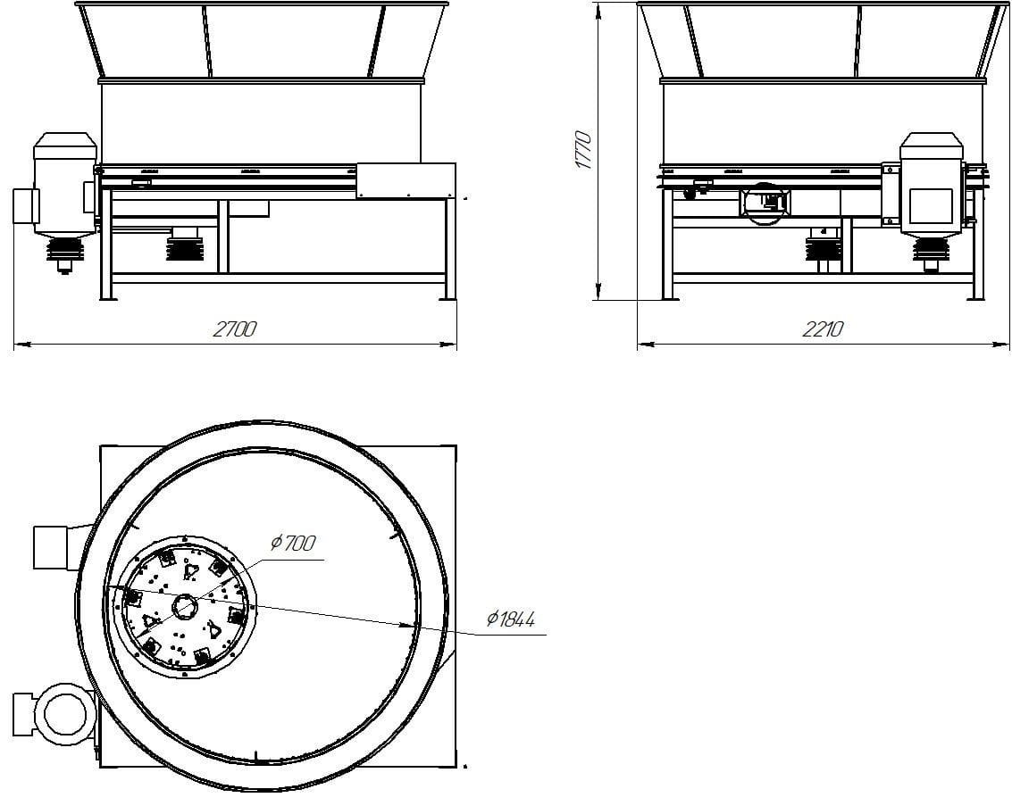 Strohmühle für Ballen 37–45 kW – Hochleistungs Ballenschredder bis 2000 kg/h